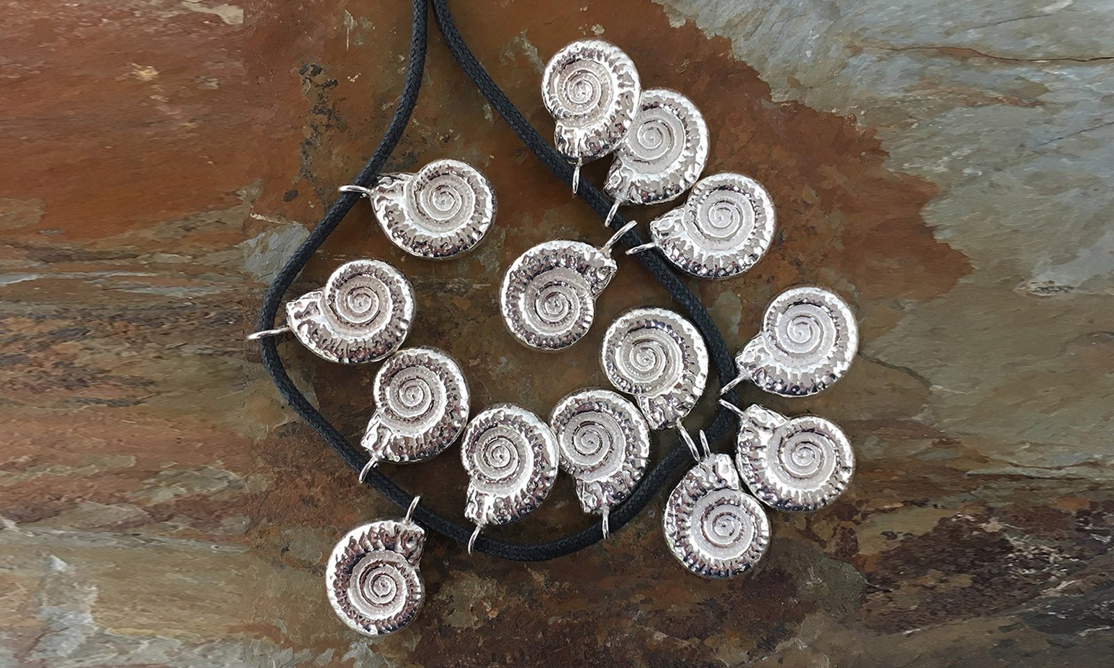 Silver Skylark handmade silver necklace
